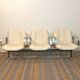 Suspended bench 3 armchairs