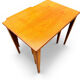 Scandinavian nesting tables: Quality Function Form. Vintage 60s.