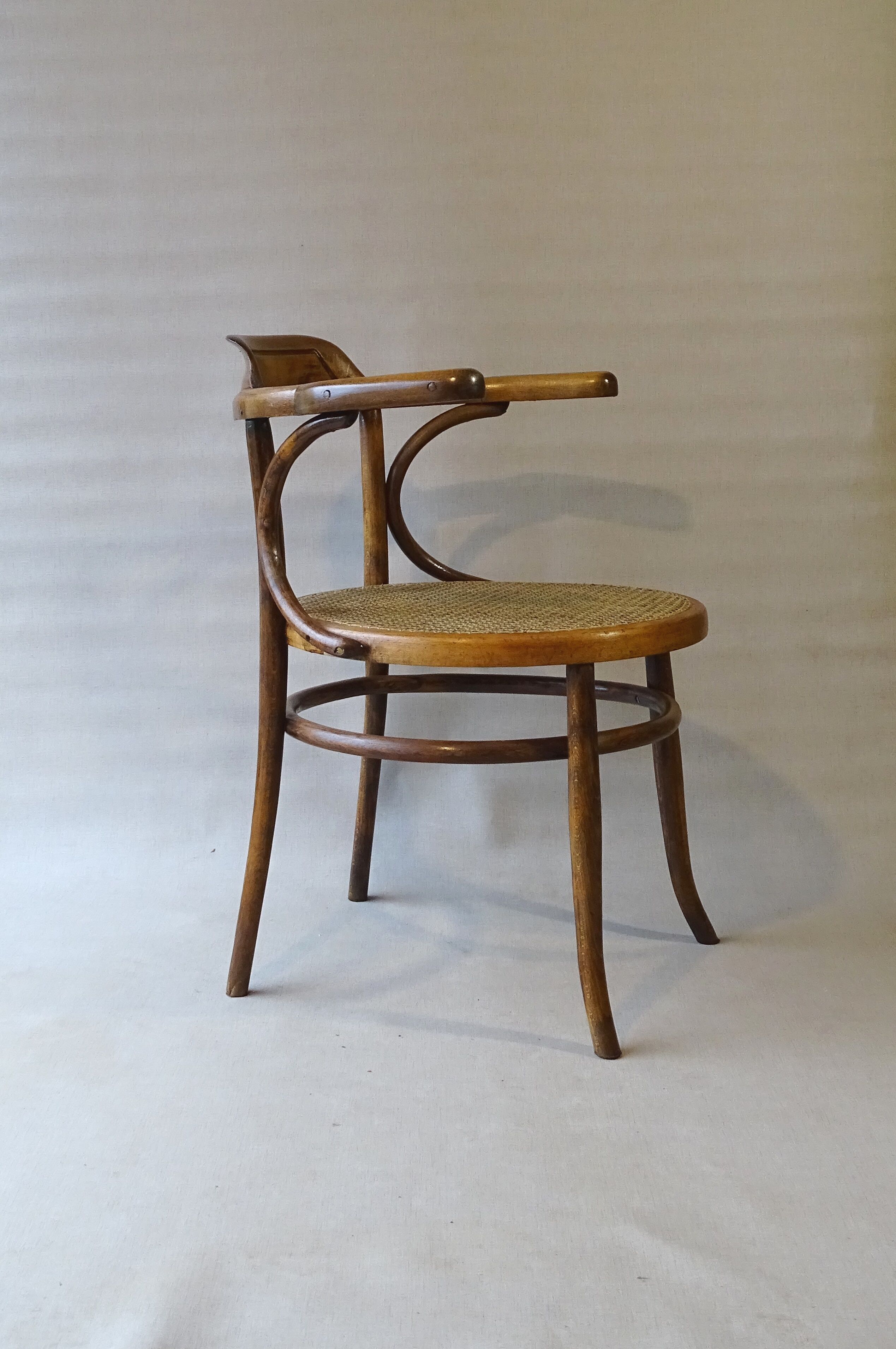 Office armchair bistrot bentwood , by Ungvar 1895