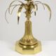 Bronze and resin egg lamp signed Maison Charles, 1970s.