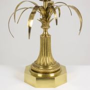 Bronze and resin egg lamp signed Maison Charles, 1970s.