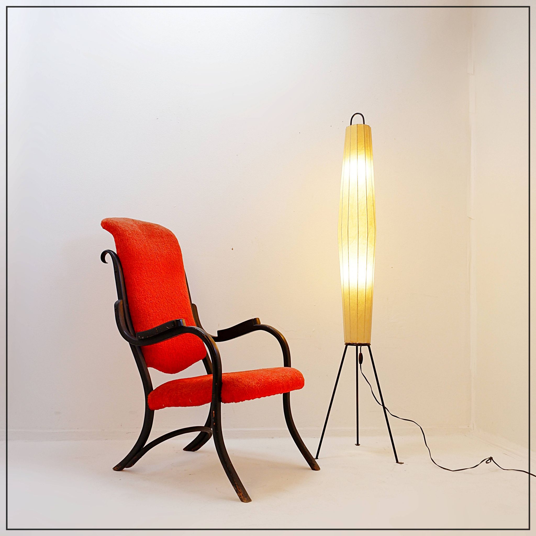 Fauteuil en bois courbé de Jacob & Josef Kohn, années 1890