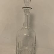Set of 4 glasses and 1 carafe model Mirabeau early twentieth century