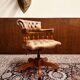 Chaise de bureau classique anglaise Chaise de bureau Captain Chair