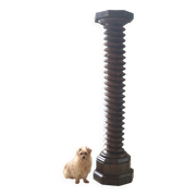 Monumental wooden wine press screw column, hand-carved, 18th c. – 170 cm