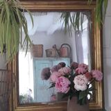 Gold foil mirror 90x78