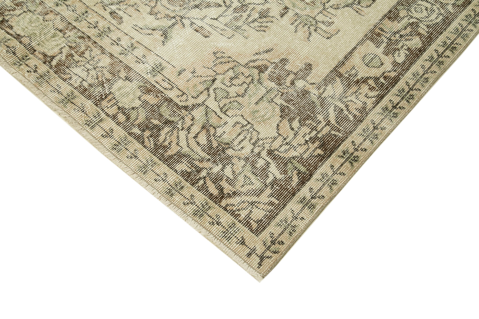 Handmade One-of-a-Kind Oriental Beige Rug 166 cm x 275 cm - 38901