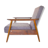 Fauteuil convertible par V. E. Cukermanienė pour Vilniaus Baldų Kombinatas, 1964