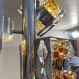 Murano glass pendant lamp by Toni Zuccheri Mazzega Edition 70s