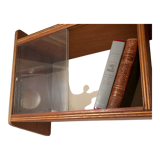 Bookcase vintage pyramidal wall shelf