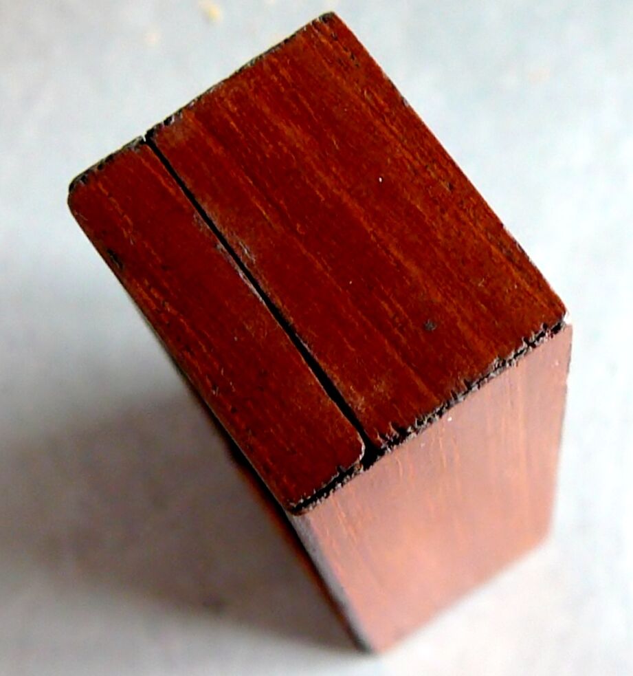 19th century miniature old dominoes game