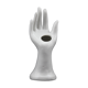 White ceramic, doilies, Ring Sizer, hand