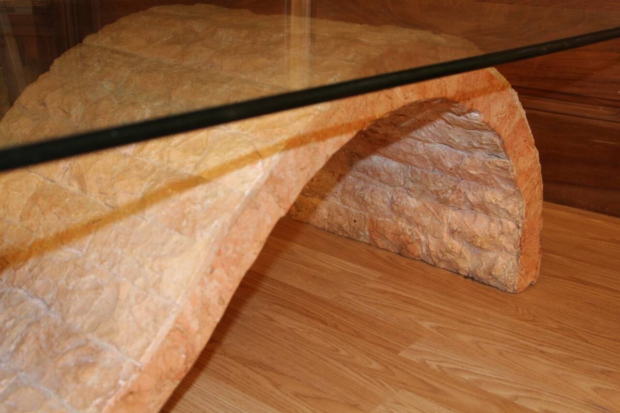 Mactan Stone Coffee Table By Magnussen Ponte, 1980s