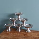 Guy Degrenne stainless steel ice cream cups