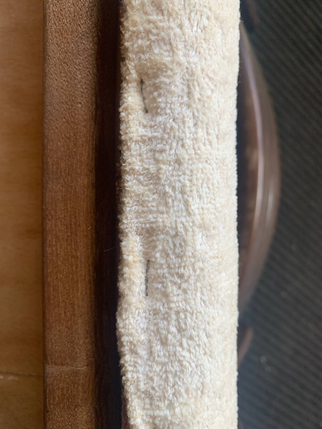 4 chaises de salle à manger biologiques des années 1960 en bois de wengé, époque spatiale hollandaise ou danoise