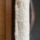 4 chaises de salle à manger biologiques des années 1960 en bois de wengé, époque spatiale hollandaise ou danoise