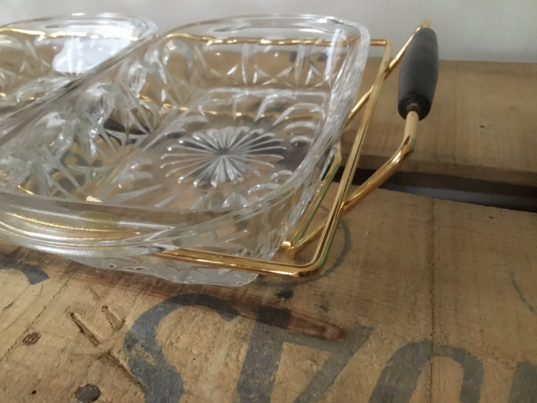 Vintage appetizer tray