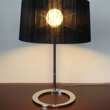 K-Lighting by Candibambu designer living room lamp - stainless steel and textile - post 2000