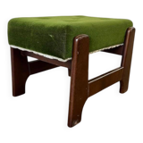 Vintage green step stool / pouf / kitchen step stool