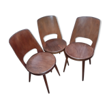 Set of three chairs Baumann Mondor