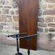 Café table bistro vintage brasserie 1890-1910 cast iron & fir