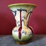 Vase vert années 60