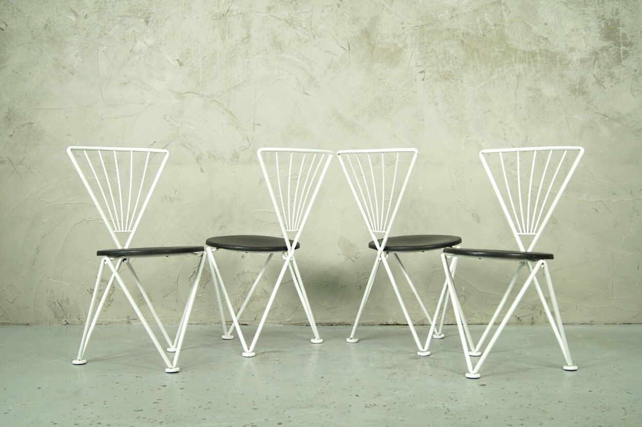 Italian chairs by Jochen Hoffmann for Bonaldo, 1980