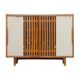 Vintage shoe cabinet for Drevopodnik Brno, 1960