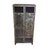 Old riveted workshop cloakroom