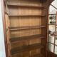 Louis XVI style beveled glass bookcase