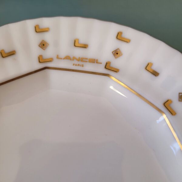 2 assiettes, vide poche Lancel