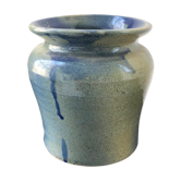 Blue ceramic vase