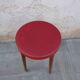 Tabouret vintage simili cuir