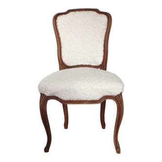 Chaise style Louis XV mouton