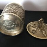 Pot à tabac en bronze Max Le Verrier