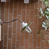 Gooseneck wall lamp