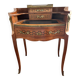 Small desk in marquetry & bronze (19th century)