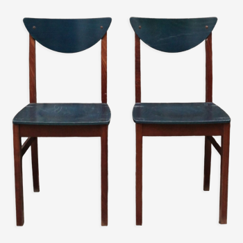 Pair of Scandinavian style chairs