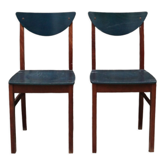 Paire de chaises de style scandinave
