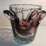 JC Novaro hand-blown glass ice bucket