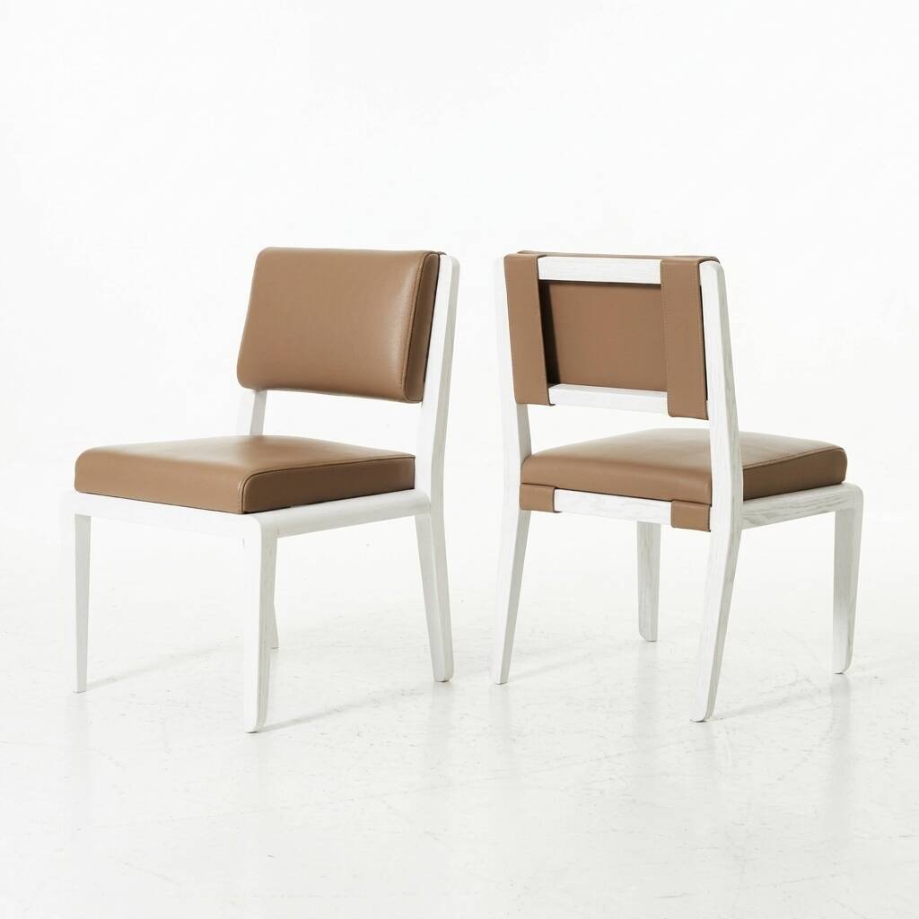 Set of 4 "Kittal" chairs stamped Van Rossum - Design by Xavier Dohr, Netherlands