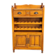 Buffet bar and wine cellar