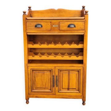 Buffet bar and wine cellar