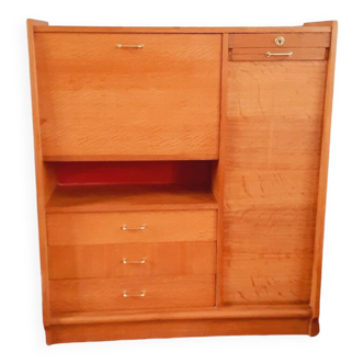 Vintage 50s oak office furniture