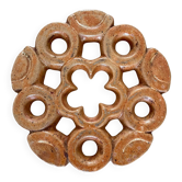 Stoneware trivet.