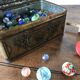 Antique metal box