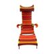 Moroso Shadowy lounge chair with footstool designed by Tord Boontje