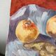 Still life oil painting