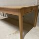 Large dining table – minimalist rustic style