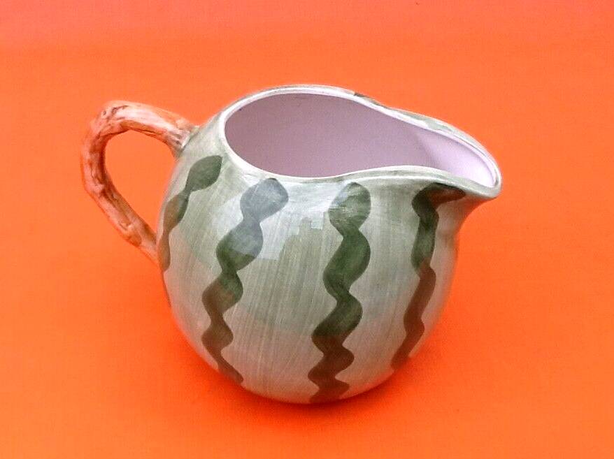 Watermelon Pitcher / Jug Glazed Ceramic
